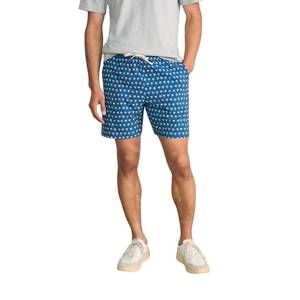 NEW FAHERTY shorelite active short 7" in navy block palm
